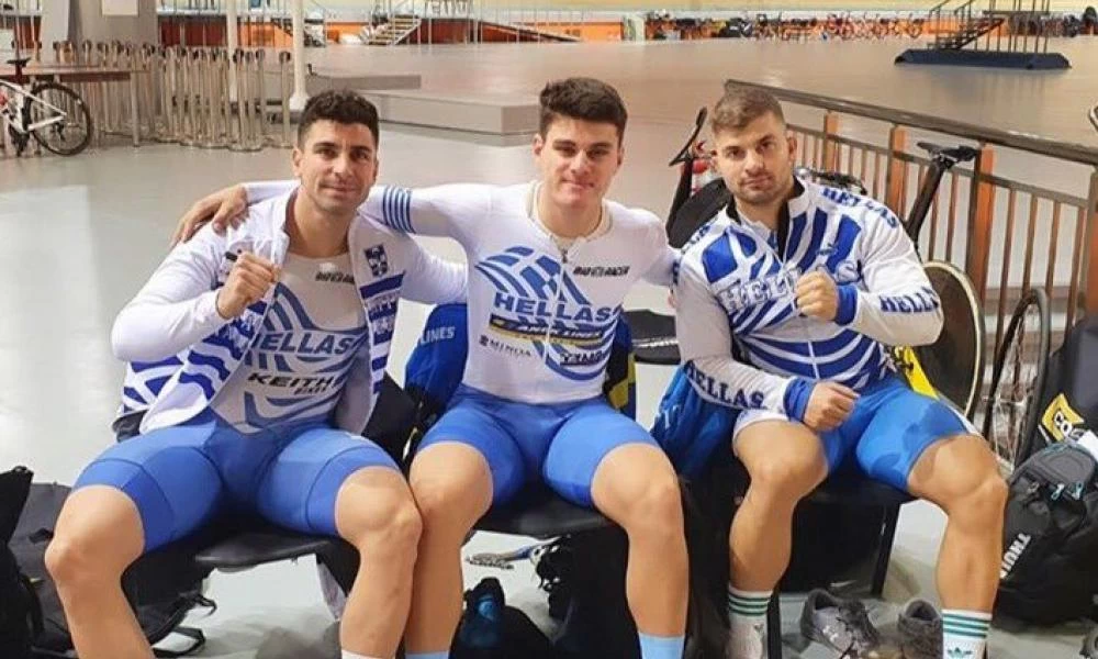 Στο τρίτο σκαλί του βάθρου η Ελλάδα στο Ευρωπαϊκό πρωτάθλημα ποδηλασίας